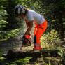 英國 Arbortec 專業進階版鏈鋸防護褲 女款 ATHV4060(F)  Breatheflex Pro Women's Chainsaw Trousers Design A Class 1 | 橘色